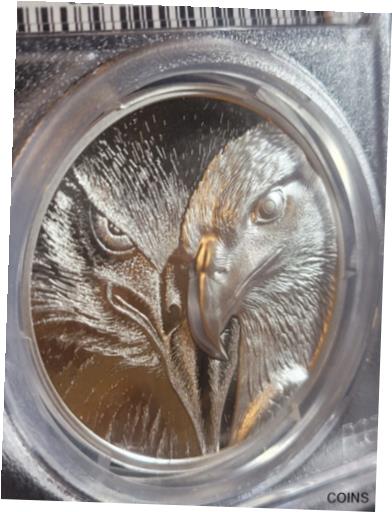  アンティークコイン コイン 金貨 銀貨  2020 Mongolia 500 Togrog Majestic Eagle 1oz Silver Proof Coin PCGS PR69 ; FDI