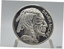 【極美品/品質保証書付】 アンティークコイン 銀貨 2oz .999 Fine Silver Nickel/ Big Nickel Indian Head Buffalo Silver Round 送料無料 sof-wr-012548-2235