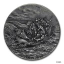  アンティークコイン コイン 金貨 銀貨  2017 2 oz Silver Coin - Biblical Series (Jesus Calms the Sea) - SKU #131973