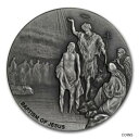  アンティークコイン コイン 金貨 銀貨  2017 2 oz Silver Coin - Biblical Series (The Baptism of Jesus) - SKU #117765