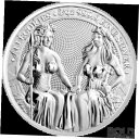 2021 シルバー アレゴリーズ ゲルマニア & オーストリア 2 オンス BU ラウンド2021 Silver Allegories Germania & Austria 2 oz BU Round