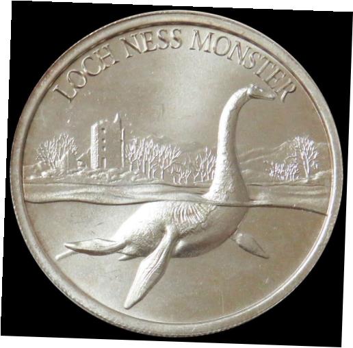  アンティークコイン 銀貨 LOCH NESS MONSTER SILVER 2 OZ 999 FINE ROUND INTAGLIO MINT CRYPTOZOOLOGY  #sof-wr-012548-3203