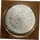 2オンス GSM アステカ マヤ カレンダー 999 BU シルバー コイン カプセル入り2 oz GSM Aztec Mayan Calendar 999 BU Silver Coin in Capsule