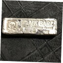 MK BARZ キットカット スカル アンド クロスボーン 2 オンス 999 ファインシルバー 送料無料MK BARZ KIT KAT SKULL AND C...