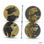 ڶ/ʼݾڽա ƥ    [̵] 2022 FENRIR GERMANIA BEASTS 24K Gold and Ruthenium 2 x 1oz Fine Silver Coins Set