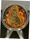 チューダー ビースト バーニング ライオン オブ イングランド 2022 2オンス 999 シルバー コイン COA & ボックス付き #76 BUTudor Beasts Burning Lion of England 2022 2oz 999 Silver Coin w/COA & Box #76 BU