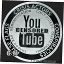 2021 シルバー シールド YOU TUBE 検閲済み 2 オンス .999 プルーフ - 「InfoIndCom」シリーズの #132021 Silver Shield YOU TUBE CENSORED 2oz .999 Proof - #13 in "InfoIndCom" Series