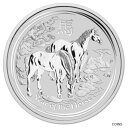 yɔi/iۏ؏tz AeB[NRC  2014 Lunar Horse 2 oz Silver .999 Australian Perth in Mint Capsule [] #sof-wr-012548-6046