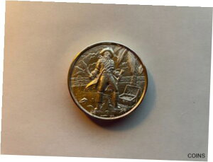 2オンス シルバー ハイレリーフ ラウンド 海賊船 スカル ラウンド エレメタル 私掠船2 Oz Silver High Relief Round Pirate Ship Skull Round Elemetal Privateer