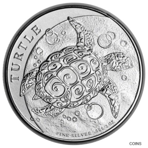 【極美品/品質保証書付】 アンティークコイン 銀貨 2016 NIUE New Zealand $5 2 oz. Silver Hawksbill Turtle *Two Ounces* Bullion Coin [送料無料] #scf-wr-012548-88 3