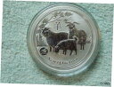  アンティークコイン コイン 金貨 銀貨  2015 Australian Silver Lunar II GOAT Lion Privy 1 oz BU