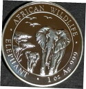  アンティークコイン コイン 金貨 銀貨  2015 Somalia Elephant Brilliant Uncirculated 1 oz. Silver 100 Shillings Coin