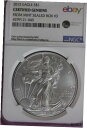  アンティークコイン コイン 金貨 銀貨  2015 Gem BU Silver Eagle Ebay Label NGC Genuine From Mint Sealed Box #3 OCE 1144