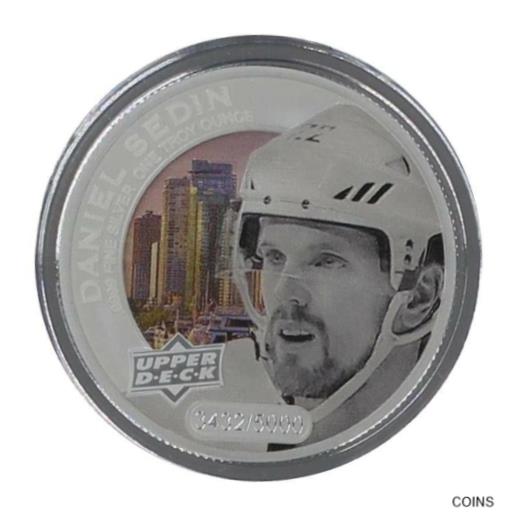 ڶ/ʼݾڽա ƥ    [̵] 2017 UD Grandeur DANIEL SEDIN 1oz Silver Coin /5000