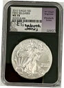 yɔi/iۏ؏tz AeB[NRC RC   [] 2017 AMERICAN SILVER EAGLE NGC MS 70 FIRST RELEASES ELIZABETH JONES SIGNATURE