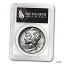 【極美品/品質保証書付】 アンティークコイン 硬貨 2017 1 oz Palladium American Eagle MS-70 PCGS FS, Black Label [送料無料] #oot-wr-012553-352