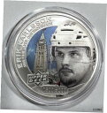 2017 - クック諸島 - アッパー デッキ グランドール - エリック カールソン 1 オンス 0.9999 シルバー コイン2017-Cook Islands- Upper Deck Grandeur -Erik Karlsson 1 Oz 0.9999 Silver Coin(3)