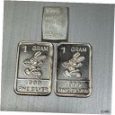 (3) 1 Gram .999 Fine SILVER BAR LOT Valcombi※関税は当ショップ負担（お客様負担無し）※全国送料無料・海外輸送無料※商品の状態は画像をご確認下さい（極美品・目立った汚れ無し）※輸入品の為英語表記とな...