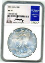 【極美品/品質保証書付】 アンティークコイン コイン 金貨 銀貨 [送料無料] 2002 $1 1oz Silver Eagle MS70 NGC Ed Moy signed