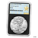 yɔi/iۏ؏tz AeB[NRC RC   [] Presale - 2023 (W) $1 American Silver Eagle NGC MS70 West Point Star Label Retro