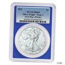 yɔi/iۏ؏tz AeB[NRC RC   [] 2021 $1 Type 1 American Silver Eagle PCGS MS69 FDOI Blue Label Blue Frame