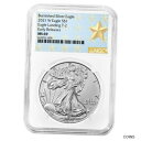 yɔi/iۏ؏tz AeB[NRC RC   [] 2021-W Burnished $1 Type 2 American Silver Eagle NGC MS69 ER West Point Star Lab