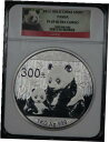 2012 中国 300 元 シルバー パンダ 1 キロ NGC PF-69 ウルトラ カメオ 2012 China 300 Yuan Silver Panda ...