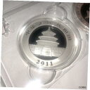 2011 中国造幣局 .999 シルバー パンダ 1 オンス ミント コイン - 10 元 GEM BU カプセル化! 2011 China Mint .999 Silver Panda 1 oz Mint Coin-10 Yuan GEM BU Encapsulated!