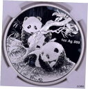 2013 ワールド マネー フェア ベルリン チャイニーズ シルバー パンダ - NGC PF70 ウルトラ カメオ 2013 World Money Fair...
