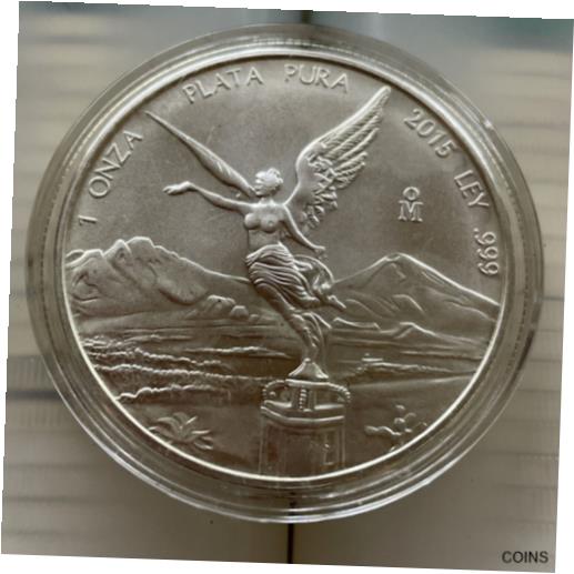 yɔi/iۏ؏tz AeB[NRC RC   [] 2015 Mo Mexico Libertad 1 Onza 1 oz .999 Silver Mexican Coin