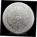 1 オンス GSM アステカ マヤ カレンダー 999 BU シルバー コイン (ミント ロール #4) 1 oz GSM Aztec Mayan Calendar 999 BU Silver Coin from Mint Roll #4