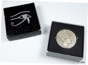 2017 チャド共和国 3000 フラン ネフェルティティ 5 オンス .999 上質銀貨 - OGP 2017 Republic of Chad 3000 F...