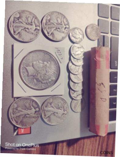  アンティークコイン コイン 金貨 銀貨  U.S Constitutional Silver, Junk Silver & Copper Coins. Shtf money. 4.30 face