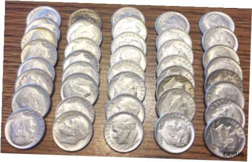  アンティークコイン 銀貨 $4.00 FV US Constitutional "Junk" Silver 90% Silver - 40 Dimes (8)  #sof-wr-012955-282