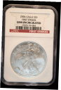 2006 アメリカン シルバー イーグル NGC ジェム未流通ファースト ストライク 2006 American Silver Eagle NGC Gem Uncirculated First Strikes(3)