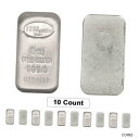 yɔi/iۏ؏tz AeB[NRC RC   [] Sale Price - Lot of 10 - 5 oz Italpreziosi Italian Silver Cast Bar .999 Fine