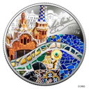 yɔi/iۏ؏tz AeB[NRC  2022 1 oz Cameroon Silver Colorful World of Gaudi Coin [] #scf-wr-012966-138