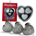  アンティークコイン コイン 金貨 銀貨  2022 Sweethearts Candy 30 gram .999 Silver PAMP Suisse 3-Heart Set