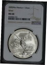 【極美品/品質保証書付】 アンティークコイン コイン 金貨 銀貨 [送料無料] 2000-Mo Mexico Silver Libertad 1 Onza NGC MS-68