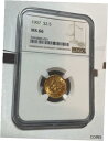 1907 $2.50 リバティ ゴールド コイン NGC MS-66 美しい光沢のあるクリアな表面 1907 $2.50 LIBERTY GOLD COIN N...