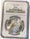 1883 CC モーガン ダラー NGC MS-66 プレミアム コイン 1883 CC Morgan Dollar NGC MS-66 a Premium C...