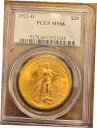 $20 1923 D ms66 NGC PQ++++++ チェルシー レア コイン $20 1923 D ms66 NGC PQ++++++ Chelsea R...