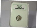 1941-S マーキュリー ダイム、米国コイン、NGC によるグレード MS 66、1941 S、1941S、MS66 1941-S Mercury Dime,...