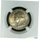 1955 ワシントン シルバー クォーター ~ NGC - MS 66 ~美しいコイン~ REF#96-079 1955 WASHINGTON SILVER Q...