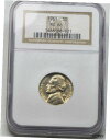 1961 ジェファーソン ニッケル NGC MS66 021 1961 Jefferson nickel NGC MS66 021