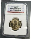 2008 P JQ ジョン クインシー アダムス 大統領ドル硬貨 NGC MS66 初日発行 2008 P JQ John Quincy Adams Presi...