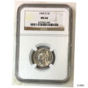  アンティークコイン コイン 金貨 銀貨  1960 D Jefferson Nickel NGC MS66 ***Rev Tye's Coin Stache*** #208778