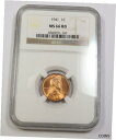 1941 P NGC MS66 RD レッド |リンカーン ウィート ペニー セント - 1c US コイン #38991A 1941 P NGC MS66 R...