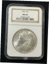 1896 モーガン シルバー ダラー コイン - NGC MS64 1896 Morgan Silver Dollar Coin - NGC MS64