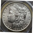 【極美品/品質保証書付】 アンティークコイン 銀貨 1884-O MORGAN SILVER DOL ...